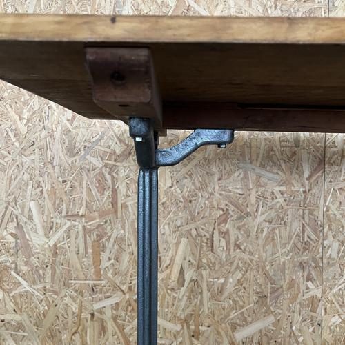 1940’s Original Cast Base Fischel Bistro Dining Tables. These tables are in exceptional original condition sourced from a...