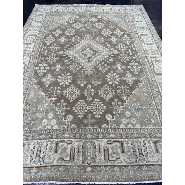 Turkish Vintage Rug 4'3" x 5'10" #22295 Explore a curated collection of hallway runners, wool rugs, and handmade...
