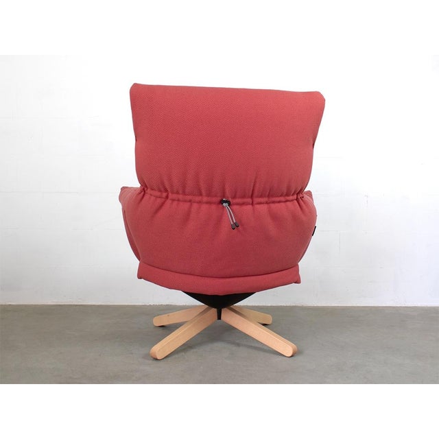 Wood Set of Ludo Lounge Chair and Ottoman by Patricia Urquiola for Cappellini, 2020 For Sale - Image 7 of 12