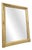 Stuccoed and Gilded Wooden Mirror, 1800s For Sale