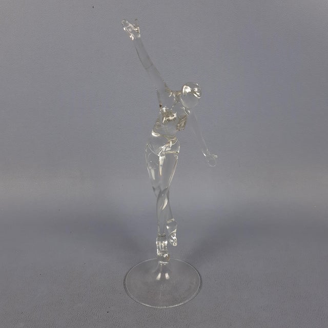 Glass Sculpture of Ballerina by Amanzio Bormioli, 20th Century For Sale - Image 17 of 17