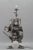 Spanish Wrought Iron and Glass Galleon Sailing Ship Shaped Floor Lamp, 1950s For Sale - Image 18 of 18