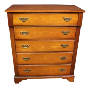 Drexel Wallace Nutting Cherry Chest of Drawers