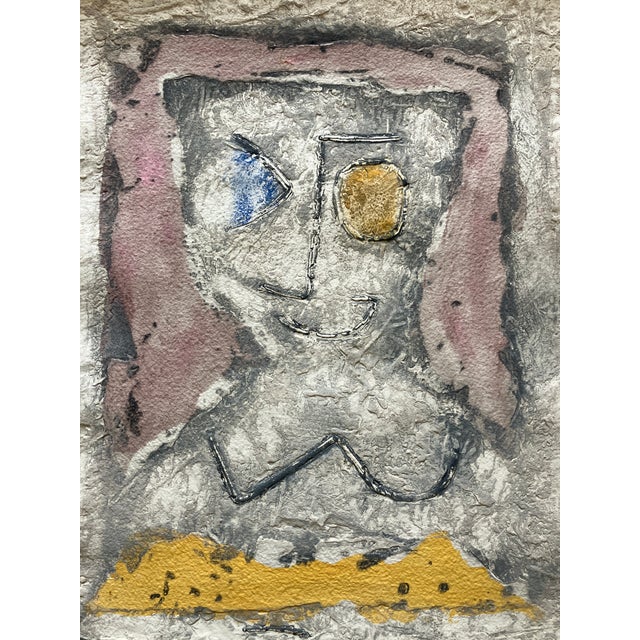 Pierre-Marie Brisson Original Carborundum Etching, 'Pink Lady' #2/95, 1980s, Signed, Unframed For Sale - Image 4 of 11