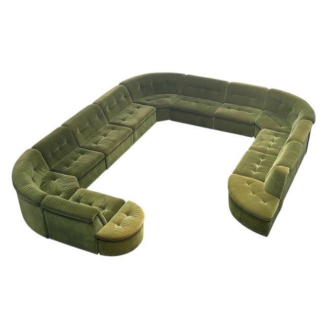 Vintage Modular Lounge Sofa, 1970s, Set of 13 For Sale - Image 18 of 18