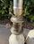 White Vintage Porcelain Table Lamps Romantic Courting Scenes, Gold Trim - a Pair For Sale - Image 8 of 9