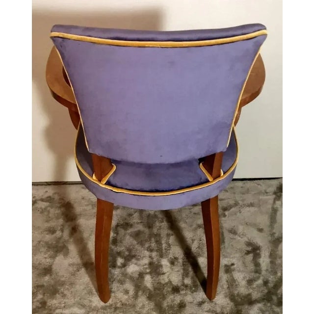 Art Deco French Model Bridge Chairs, 1930, Set of 2 For Sale - Image 11 of 13