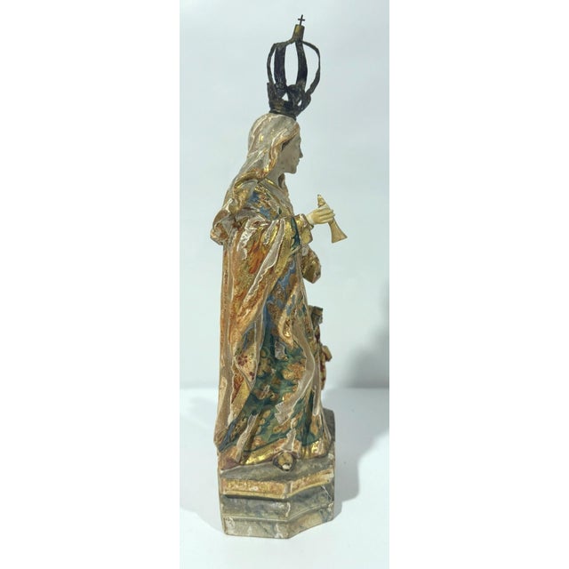 Wood 18th Century Spanish Idol For Sale - Image 7 of 10