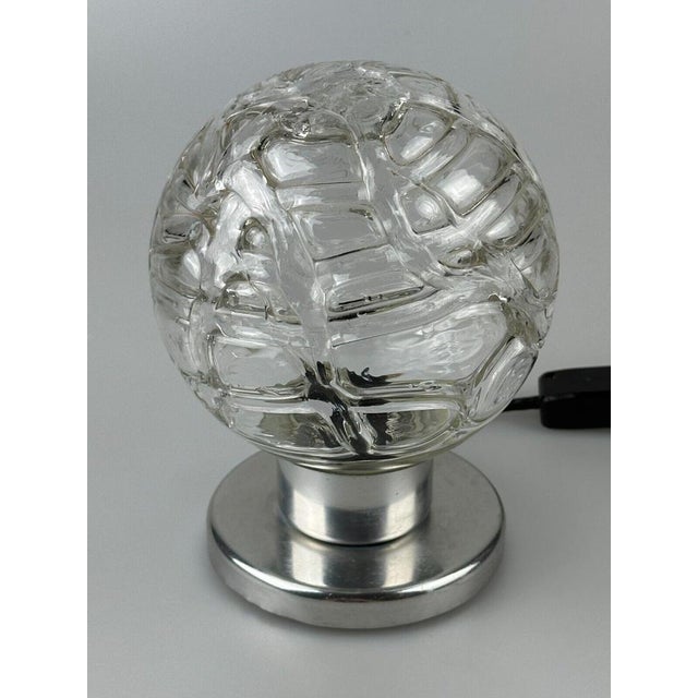 Space Age Chrome & Glass Table Lamp from Doria Leuchten, 1970s For Sale - Image 16 of 18