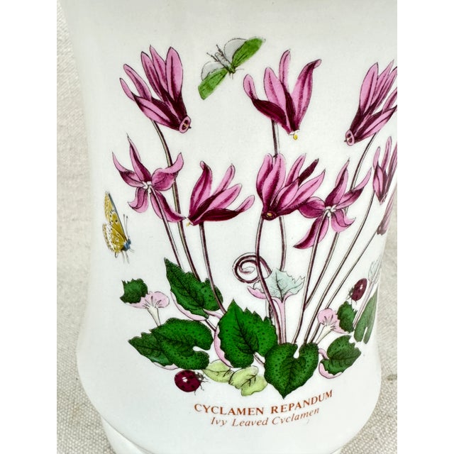1970s Vintage Botanical Vase For Sale - Image 5 of 8