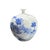 Chinese Chinese Blue White Handpaint Mountain Tree Scenery Porcelain Vase For Sale - Image 3 of 10