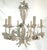 Vintage Tole 6-Light Chandelier With Rose Details For Sale - Image 18 of 18