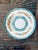 Crown Staffordshire Vintage Crown Staffordshire Lyric Tunis Blue Bread Plates – Set of 9 – Fine Bone China England – 1930s–1950s For Sale - Image 4 of 12
