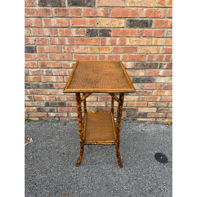 19th Century Bamboo Side Table For Sale In Nashville - Image 6 of 8