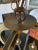 Silver Contemporary Currey & Company Italian Style Astrolabe Glass Light Fixture Chandelier For Sale - Image 8 of 10