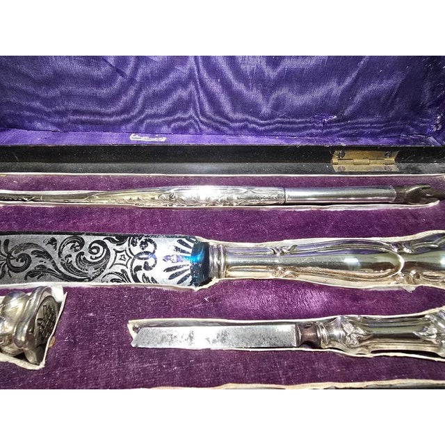 An exceptional 19th-century inkwell crafted in the form of a grand piano, made from exotic woods with exquisite silver...