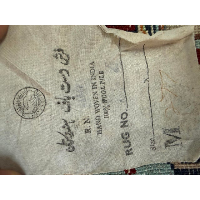 2ft 8in × 4ft 2in Pakastani Kazak Area Rug For Sale - Image 12 of 12