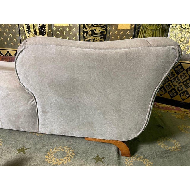 20th Century Art Deco Meridian Chaise Lounge For Sale - Image 11 of 13