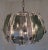 Mid-Century Modern Chrome and Smoked Glass Chandelier, Emi Poljcane/ 1970s For Sale - Image 6 of 11