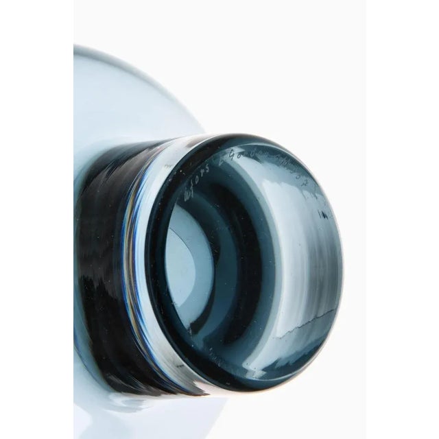 Glass Vases by Ernest Gordon, 1960s, Set of 2 For Sale - Image 3 of 5