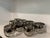 Mid Century Modern Set of 8 Dorothy Thorpe Atomic Roly Poly Glasses With Metal Carrier For Sale - Image 9 of 12