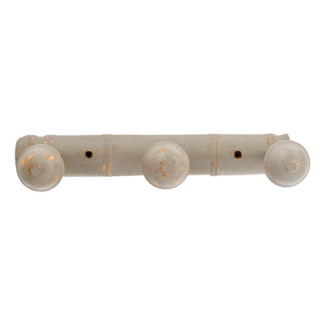 French Faux Bamboo Coat / Hat Rack For Sale