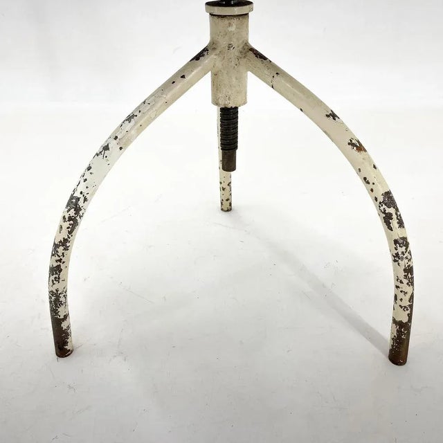 1950s Medical Adjustable Stool, 1950s For Sale - Image 5 of 7