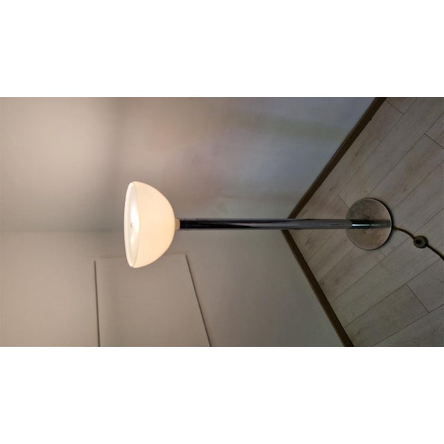Glass and Metal AM/AS Floor Lamp by Franco Albini and Franca Helg for Sirrah, 1970s For Sale - Image 10 of 14