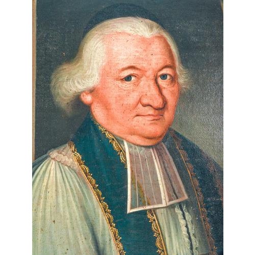 Stefano Chiantore, Portrait of a Man, 1796, Oil Painting, Framed For Sale - Image 4 of 18