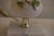 Glass Mid Century Italian Marble & Hand-Painted Blown Milk Glass Table Lamps With Original Shades - A Pair For Sale - Image 7 of 12