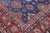 Rustic Boho Chic Rustic Super Kazak Blue/Red Wool Rug - 11'8'' X 15'6'' For Sale - Image 3 of 10