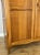 Wood Vintage French Louis Oak 2-Door Bedroom Armoire For Sale - Image 7 of 11