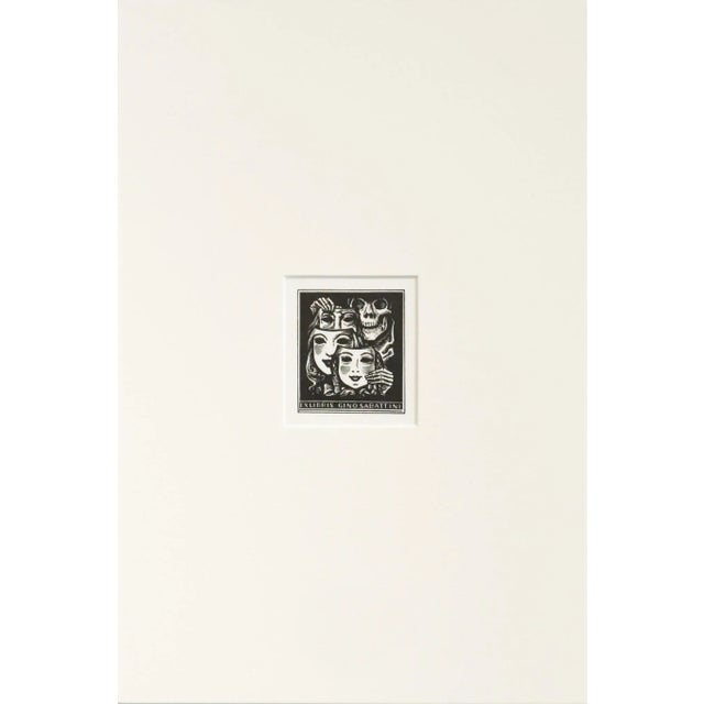 Date: 1959 Size: 12 x 8 inches (Exterior), 2.15 x 2 inches (Interior) Artist: Bruno da Osimo Note: Matted About The...