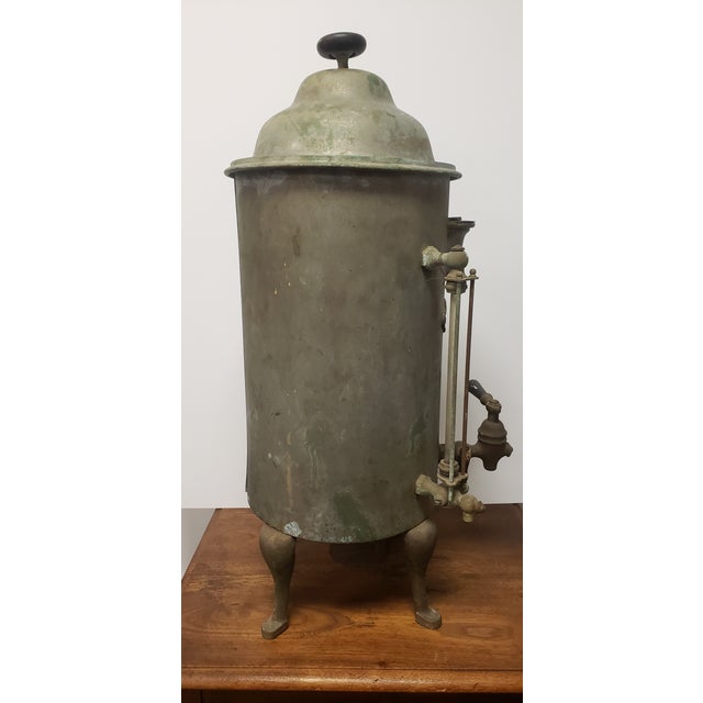 Large Antique Copper Coffee Shop Kettle Urn by H. H. Storch Brooklyn NY Chairish