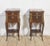 Louis XV Style Bedside Tables with Marble Top, 1890s, Set of 2 For Sale - Image 10 of 11