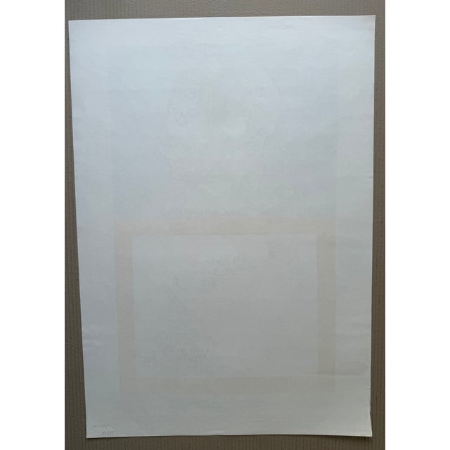 White Michael Mathias Prechtl (1926–2003), Picasso: Dessins 1970–1972, Original Vintage Exhibition Poster For Sale - Image 8 of 8