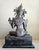 19th Century Nepalese Bronze Green Tara Seated Bodhisattva, 13.25” Pedestal Base For Sale - Image 10 of 12