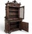 19th Century French Renaissance Revival Oak Bookcase ~ Bibliothèque With Beveled Glass For Sale - Image 9 of 16