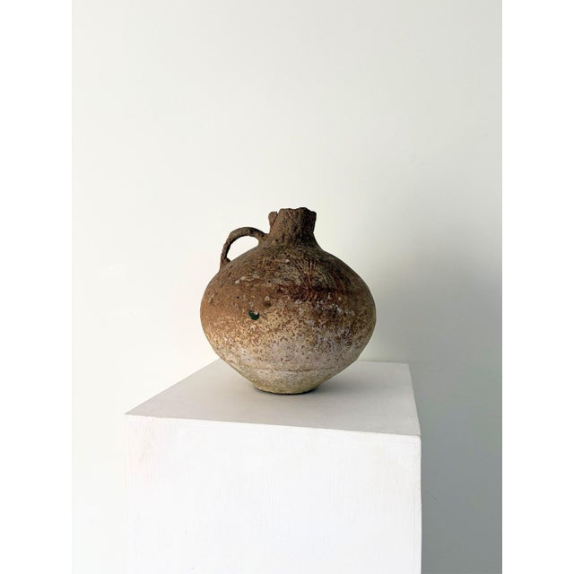 Middle Eastern Clay Vessel For Sale - Image 5 of 8