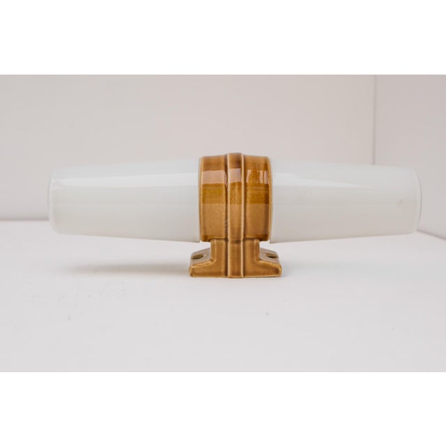 Vintage Porcelain Bathroom Light by Sigvard Bernadotte for Ifö, 1960 For Sale - Image 9 of 15