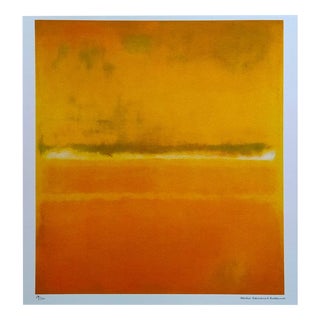 Mark Rothko, Composition, Lithograph, 1980s For Sale