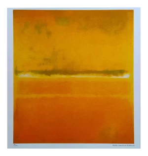 Mark Rothko, Composition, Lithograph, 1980s