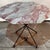 Red 1970s Attributd to Cleo Baldon Breakfast / Game / Center Table for Terra Furniture For Sale - Image 8 of 8