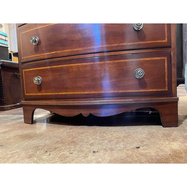 Lexington Palmer Home Collection Mahogany Bachelor Chest For Sale In New York - Image 6 of 8