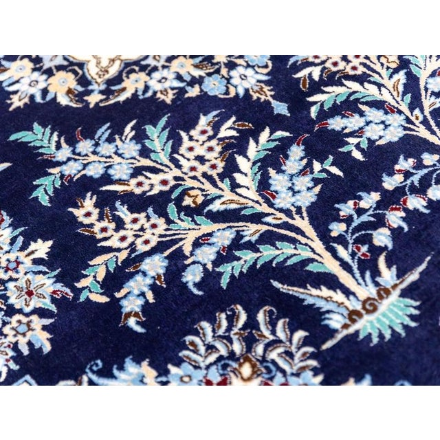 Middle Eastern Rug in Silk and Wool For Sale - Image 18 of 18