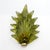 Beautiful murano glass leaves in a wonderful green color, made even more beautiful by the polished brass base. The...