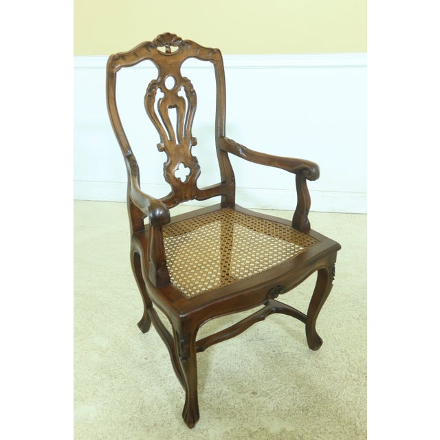 Approx: 75 Years Old Original Intentional Distressing Nice Carved Details High Quality Construction Stretcher Base Frames...
