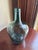 Mid 20th Century Mid 20th Century Spanish Viresa Green Glass Demijohn Bottle Olive Oil/Wine Vessel For Sale - Image 5 of 10