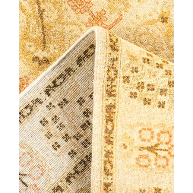 Eclectic, One-of-a-Kind Hand-Knotted Area Rug - Pink, 4' 0" x 6' 1" For Sale In New York - Image 6 of 8