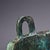 Vintage Chinese Archaic Bronze Tripod Ding, Carved Inscriptions & Taotie Mask Relief, Chinoiserie Ritual Vessel For Sale - Image 9 of 10